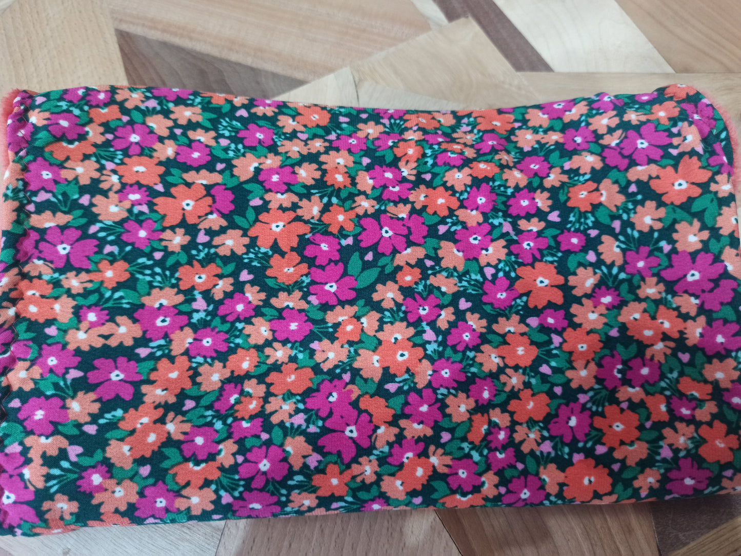 Snood fleurs de printemps