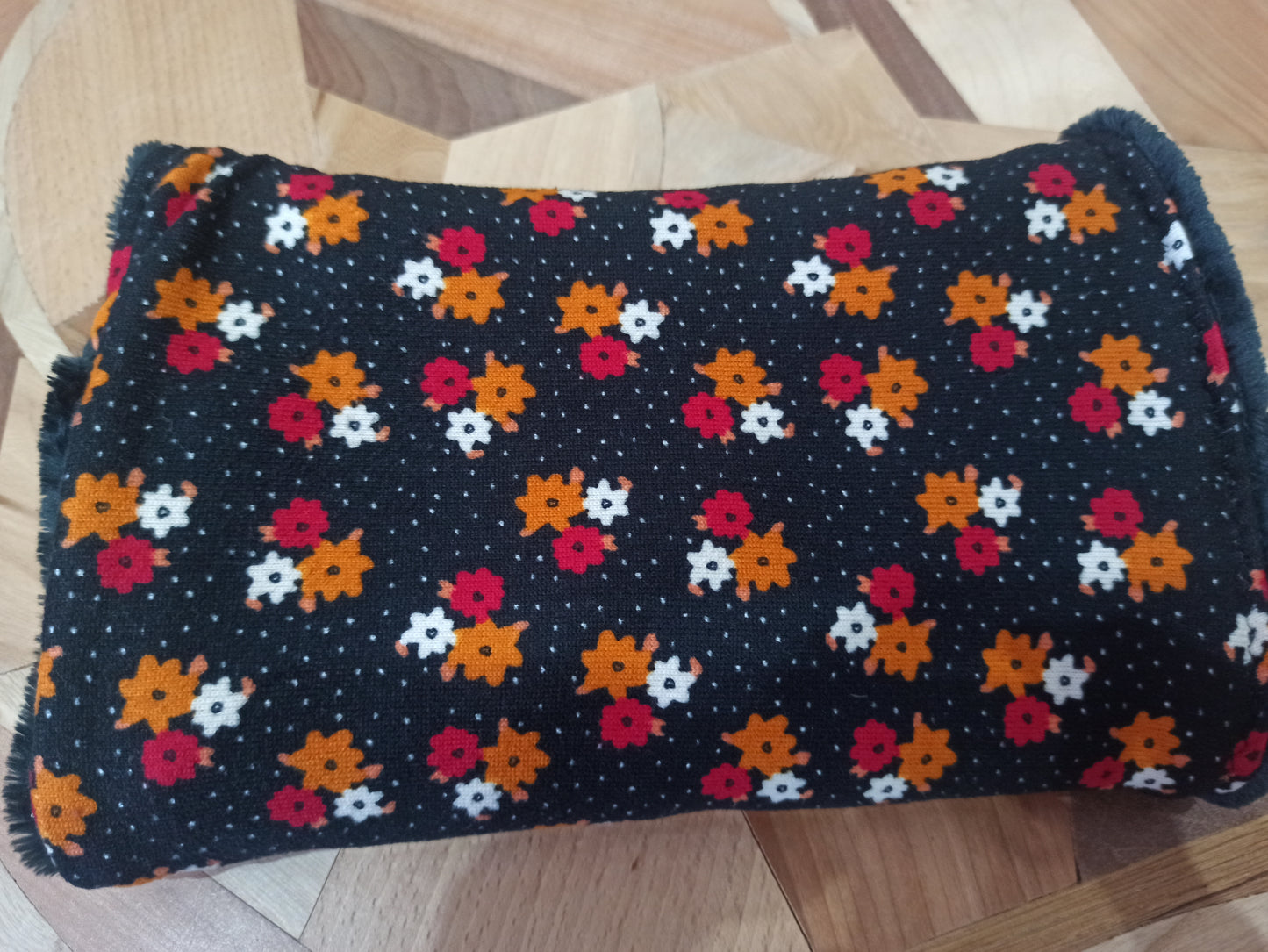 Snood fleurs d'automne